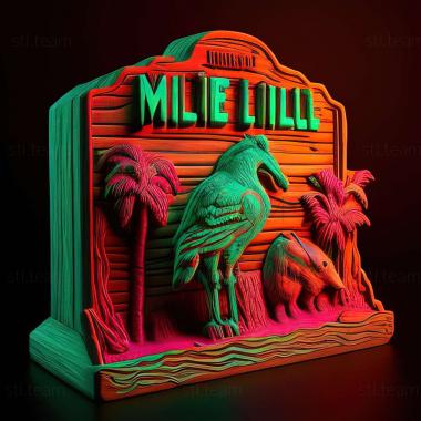 3D model Hotline Miami game (STL)